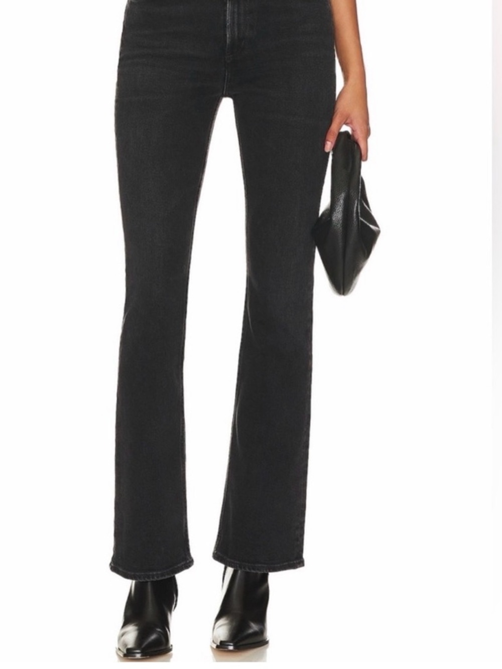 AGOLDE Nico High Rise BootCut, Flate Jeans Black Hotline Size 27